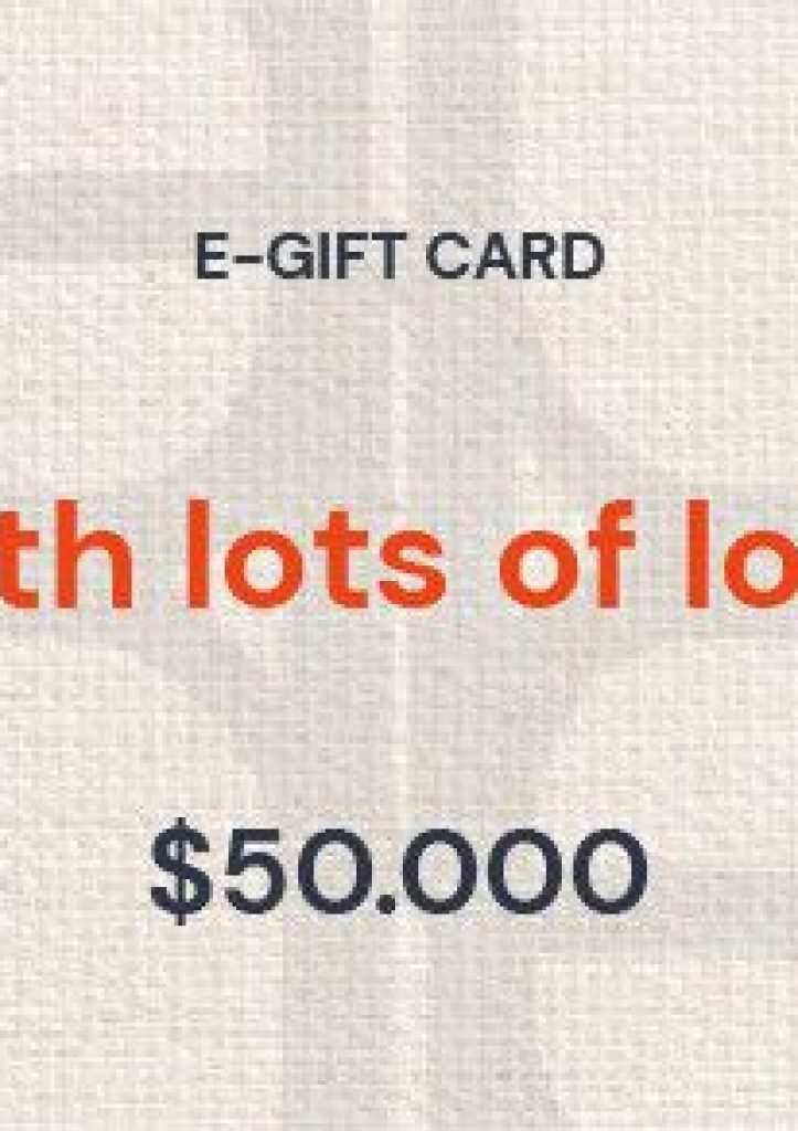 Gift Card $50000,00
